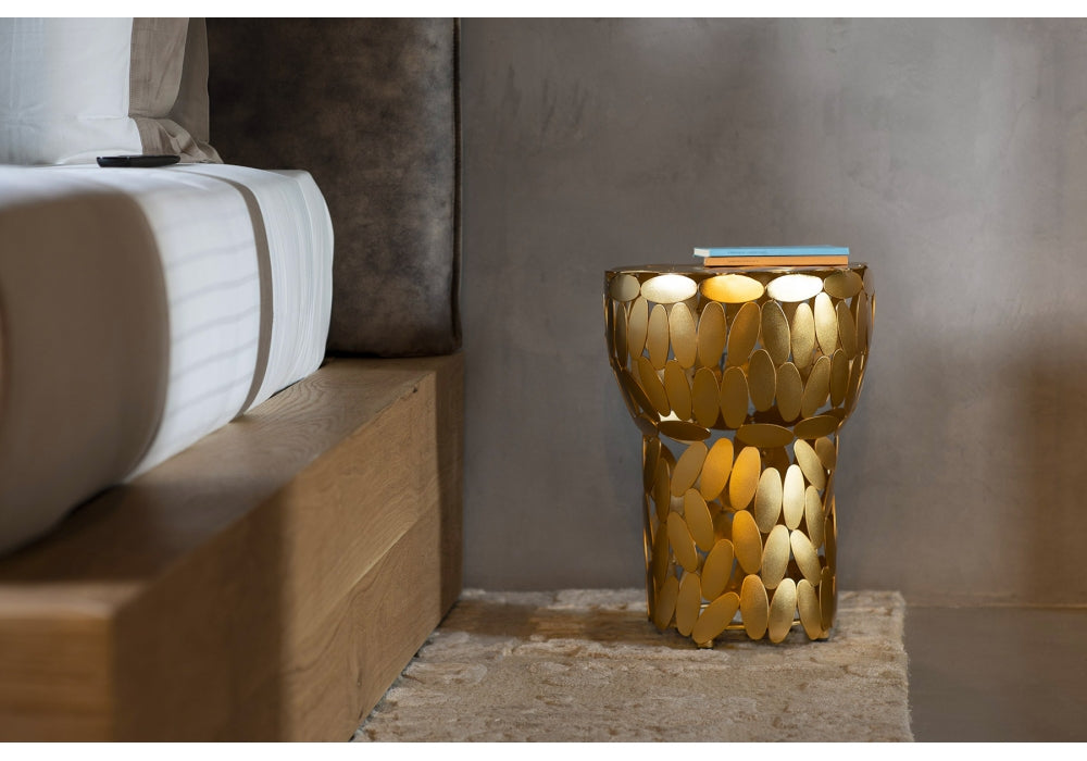 FOLIAE Gold Side Table