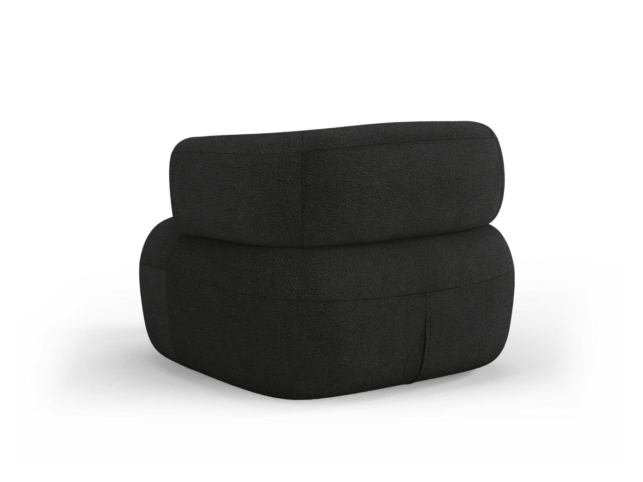 Fotel ALDRIN czarny boucle Windsor & Co    Eye on Design