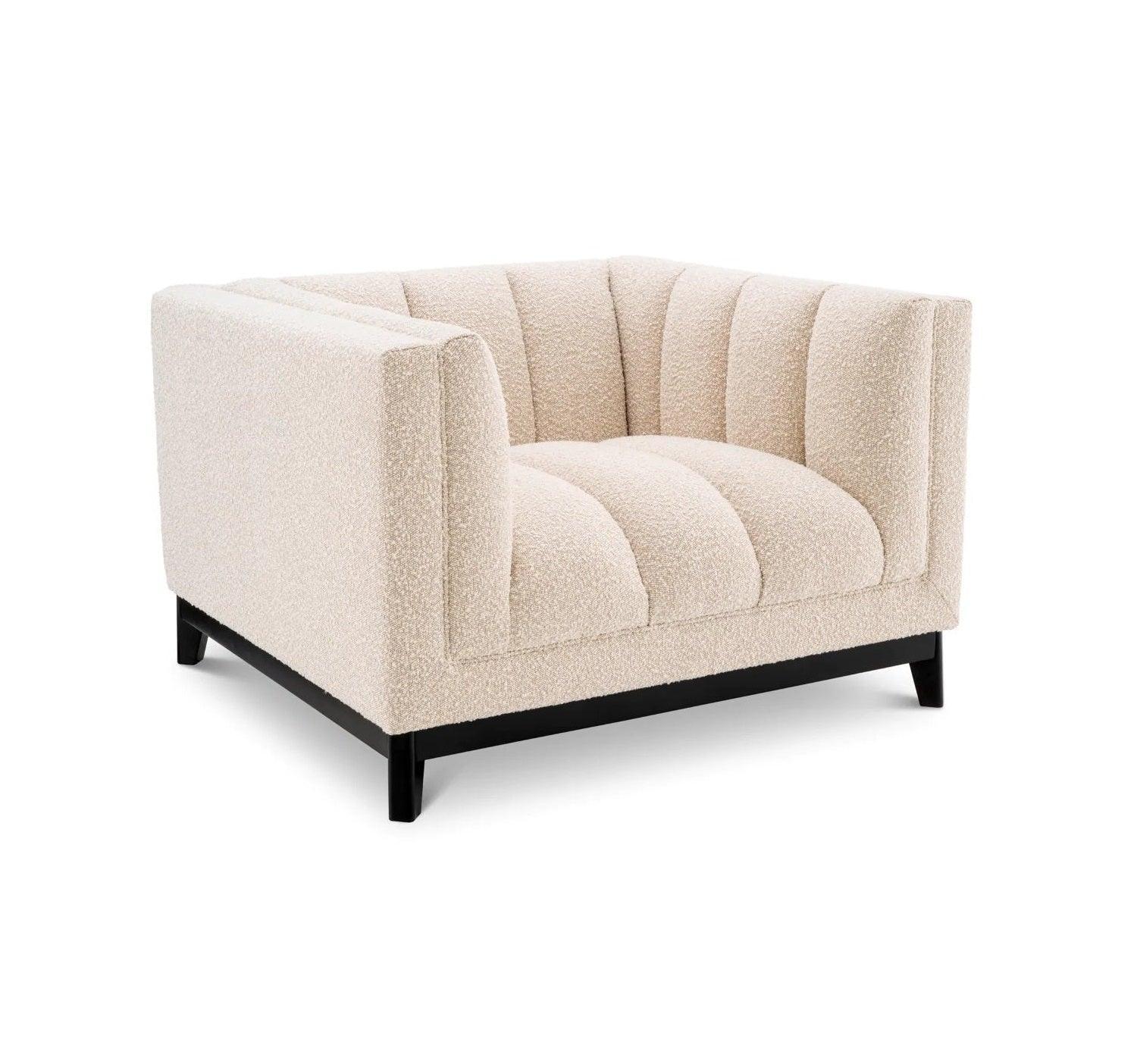 Fotel DITMAR kremowy Eichholtz    Eye on Design