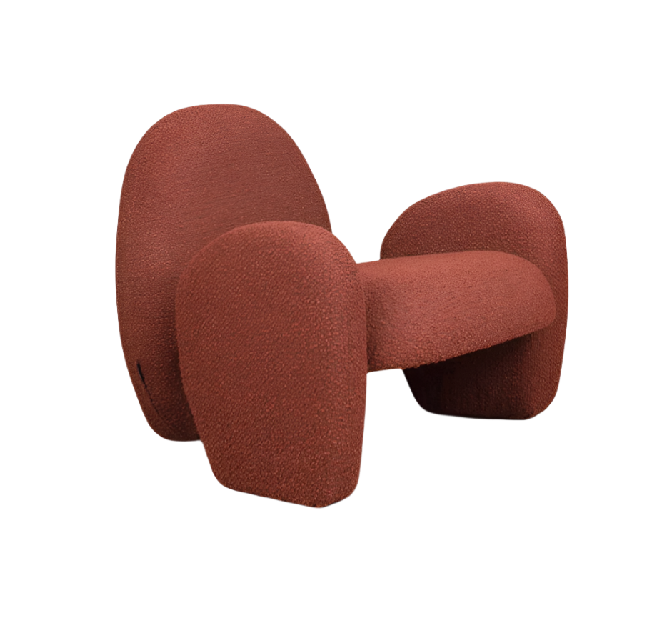 Fotel FULU boucle Nobonobo    Eye on Design