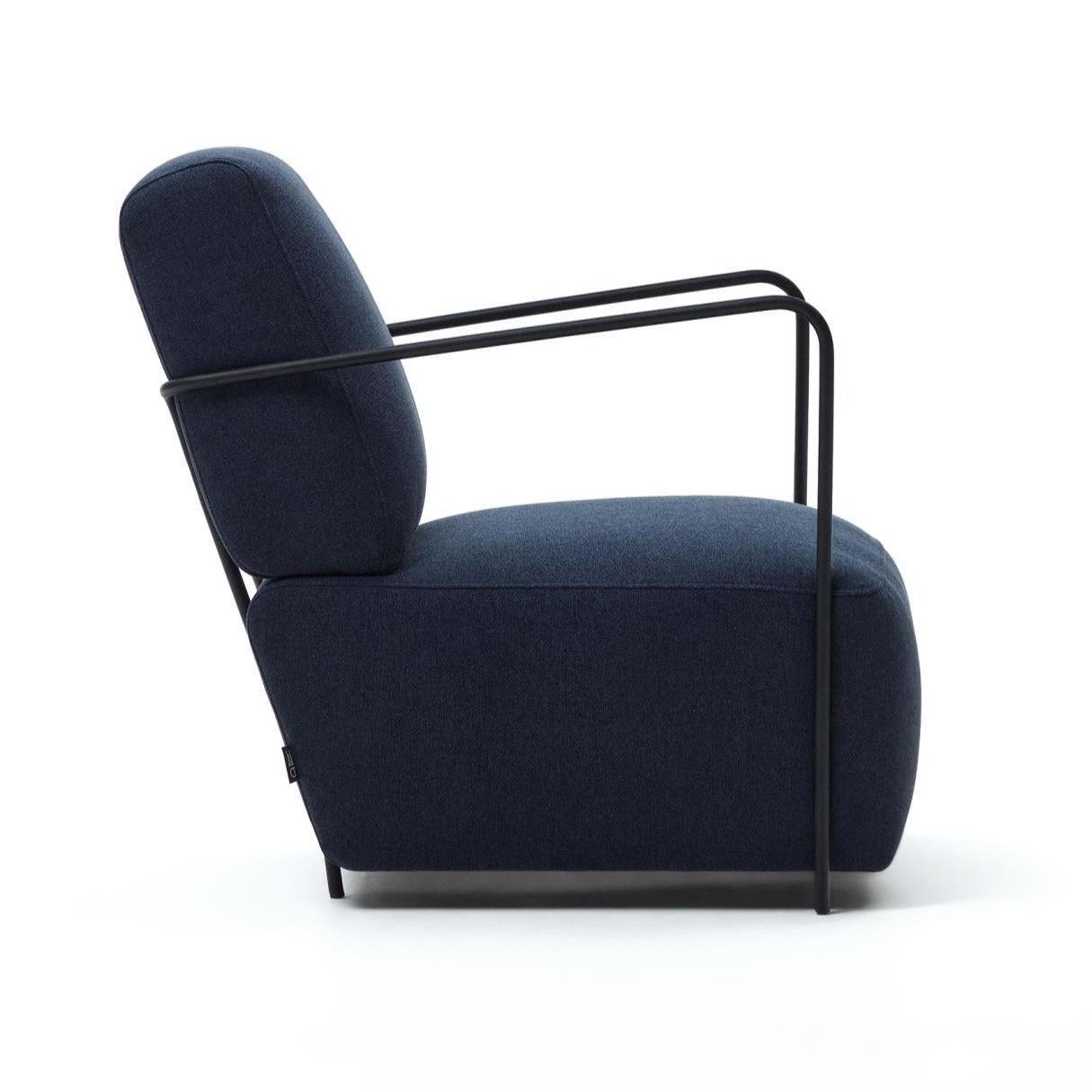 Fotel GAMER ciemnoniebieski – Kave Home