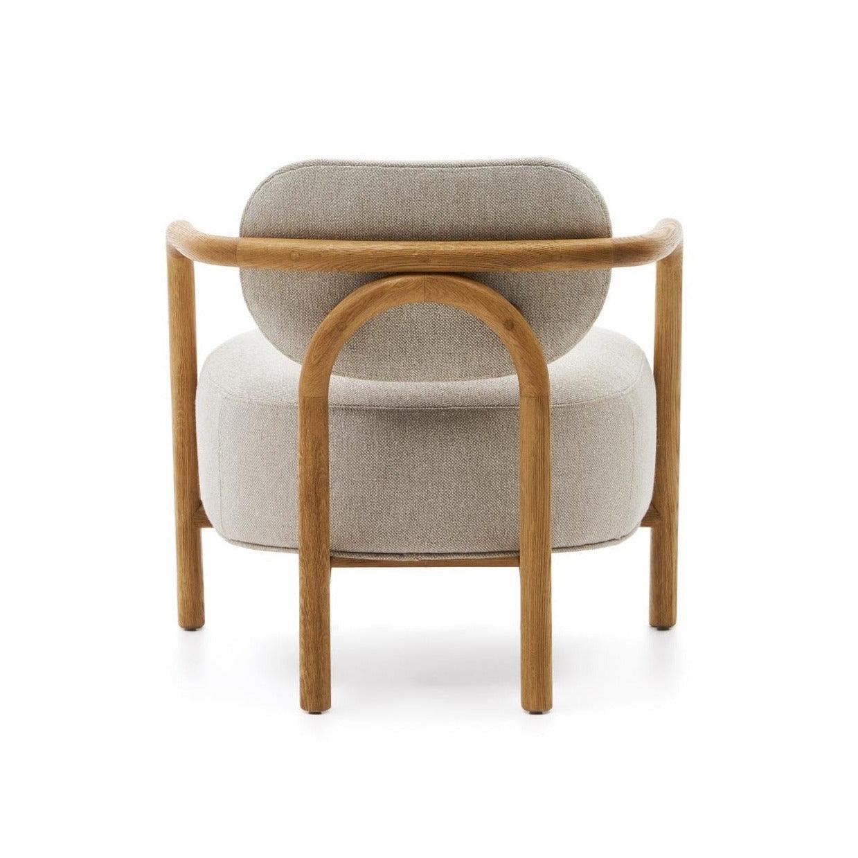 Fotel MELQUI beżowy La Forma    Eye on Design