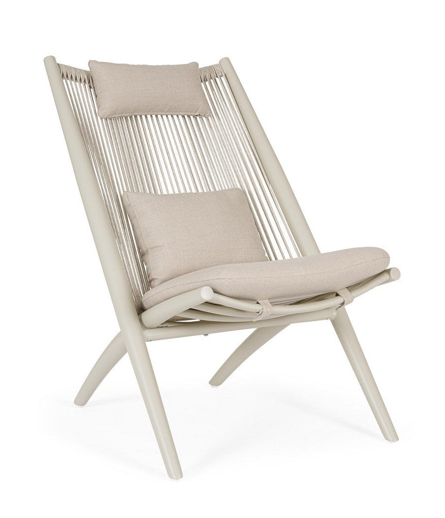 Außenstuhl ALOHA beige