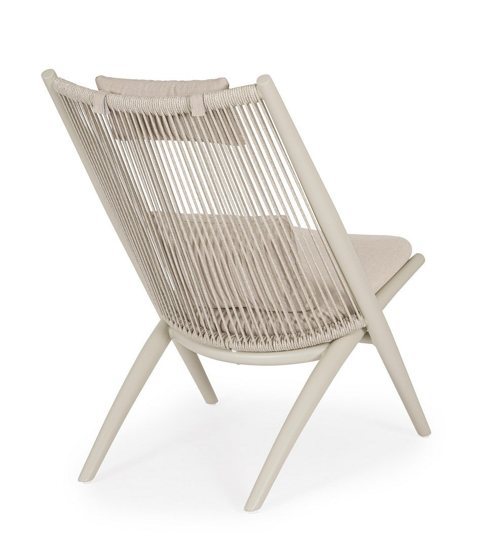 Außenstuhl ALOHA beige