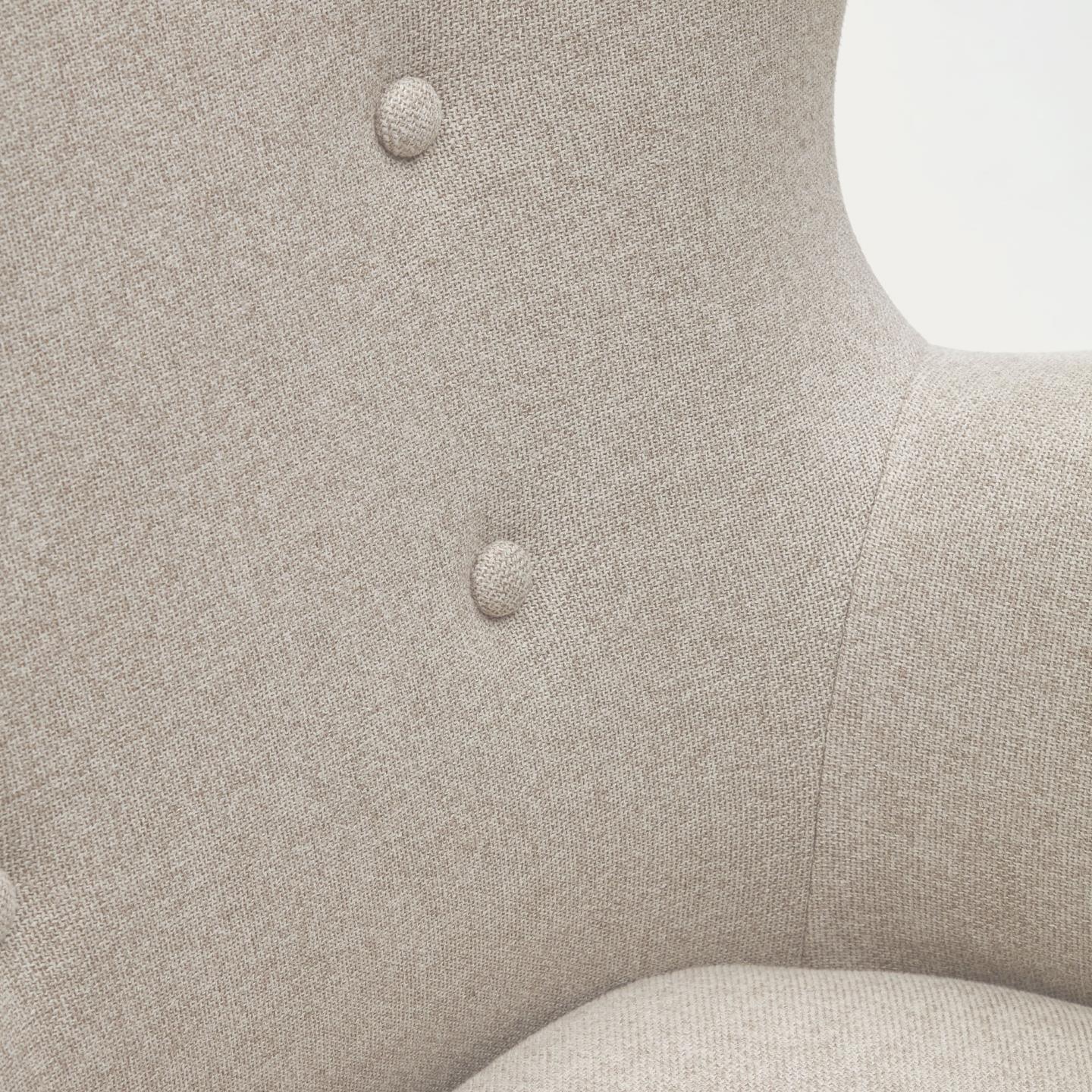 Fotel PATIO beżowy szenil La Forma    Eye on Design