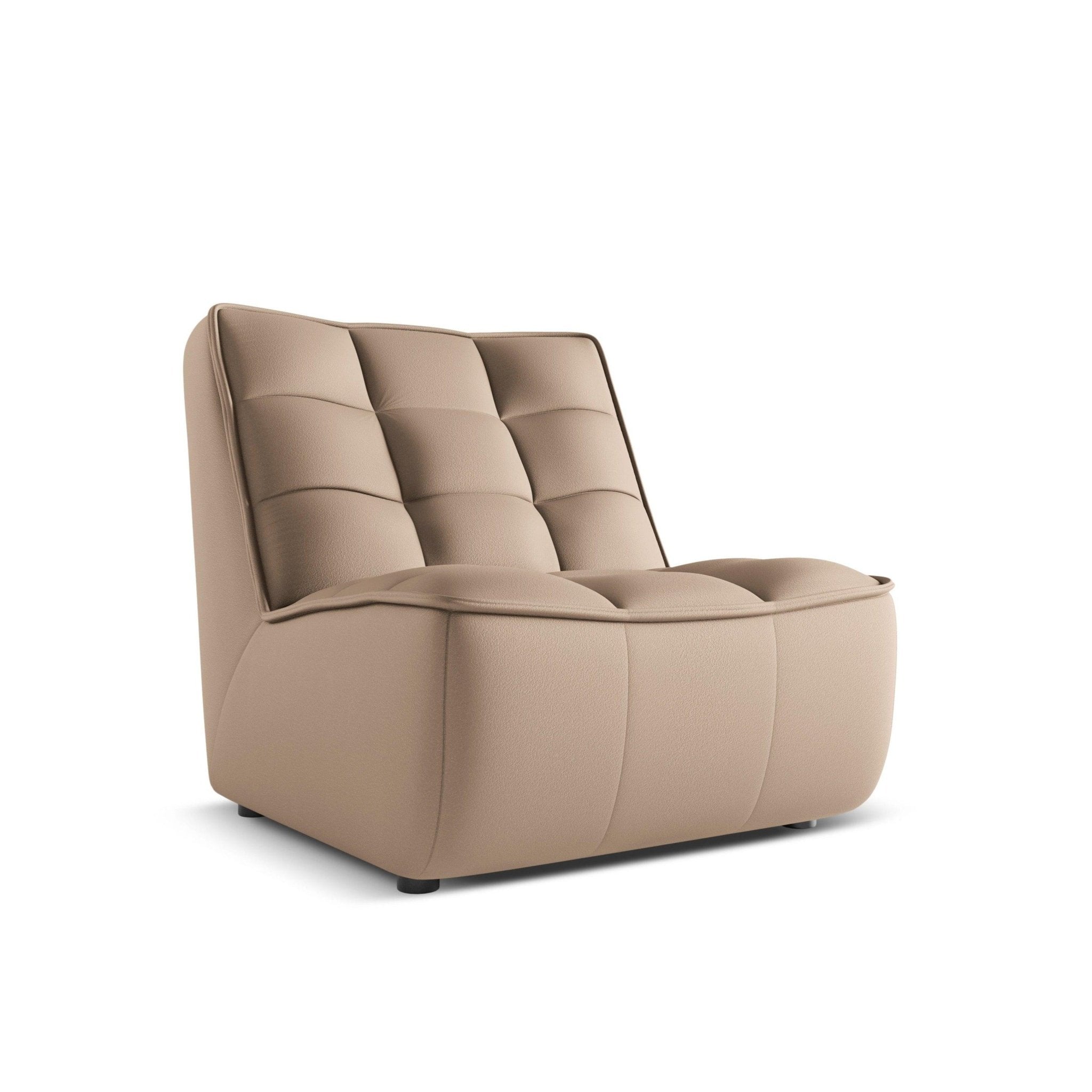 Fotel skórzany MONI cappuccino Maison Heritage    Eye on Design