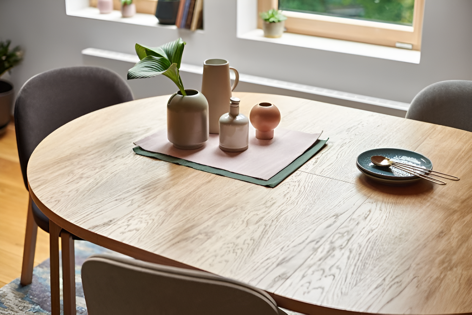 Runder Ordner Argo Eichenfurnier