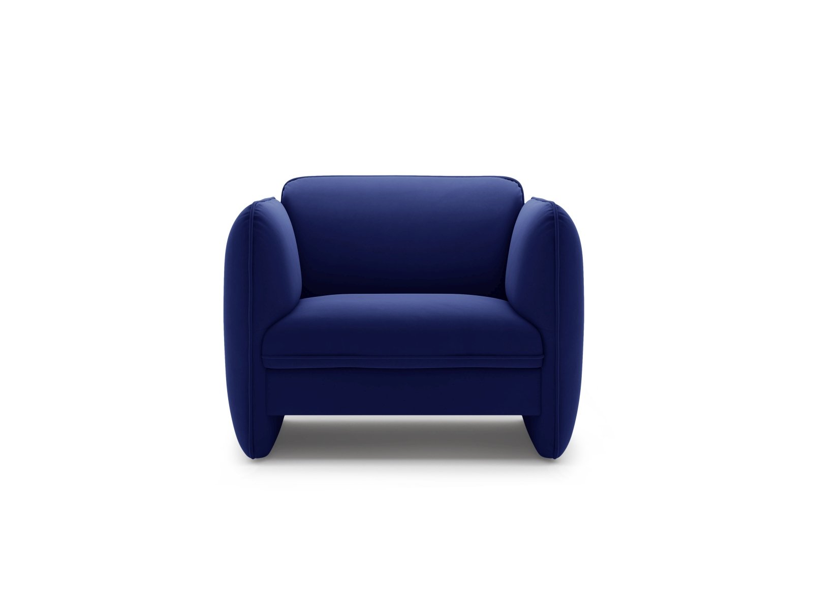 Velvet Armchair GEORGIA Cobalt