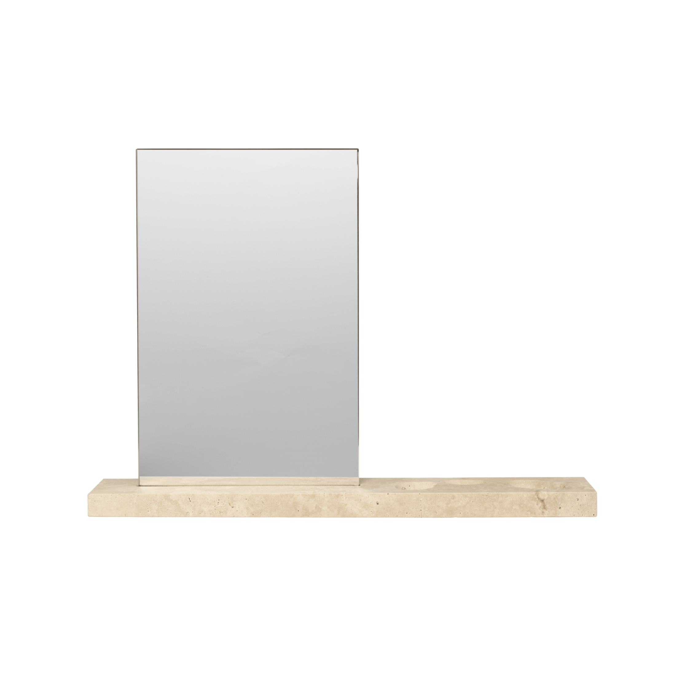 Tischspiegel CASETA Travertin