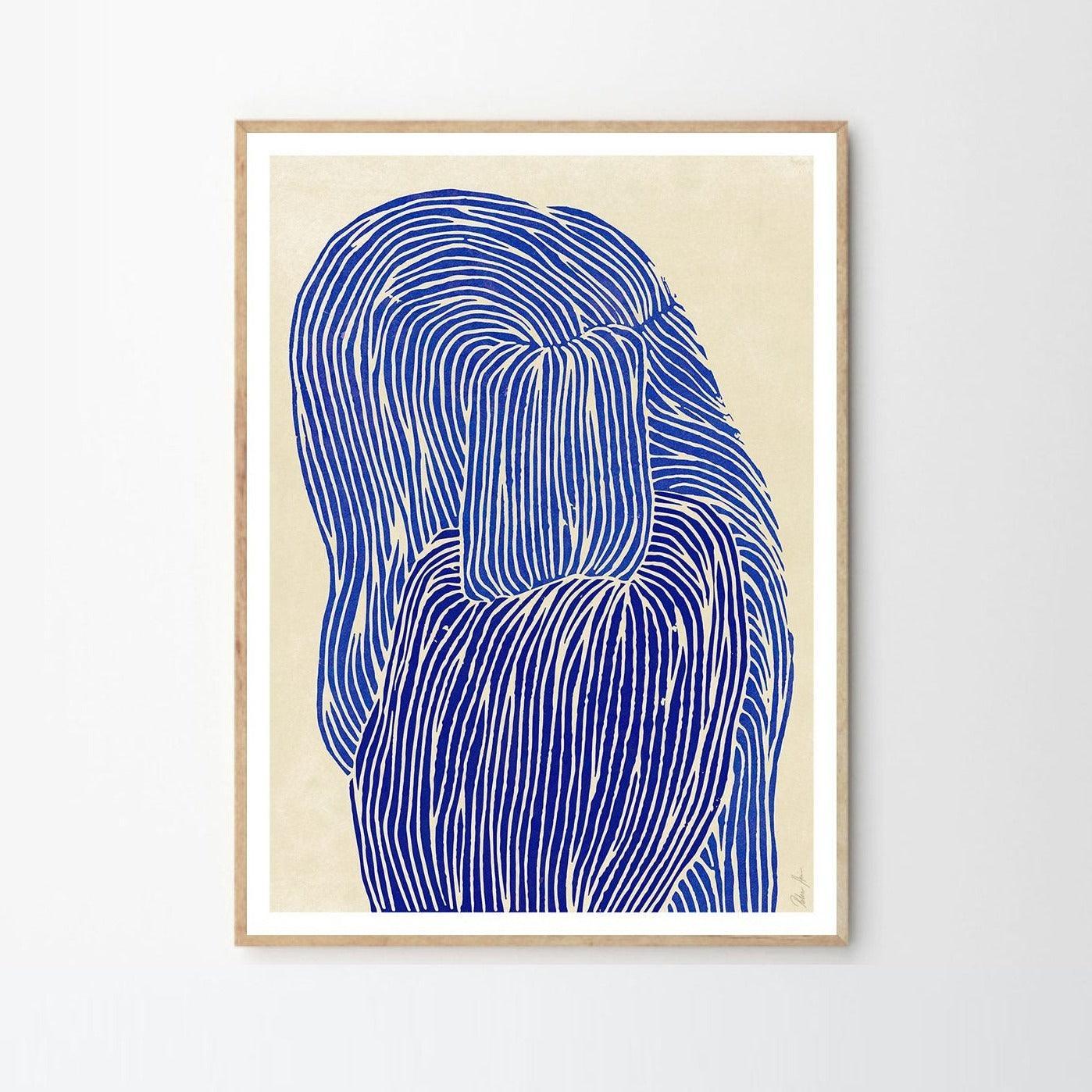 Grafika artystyczna DEEP BLUE – The Poster Club