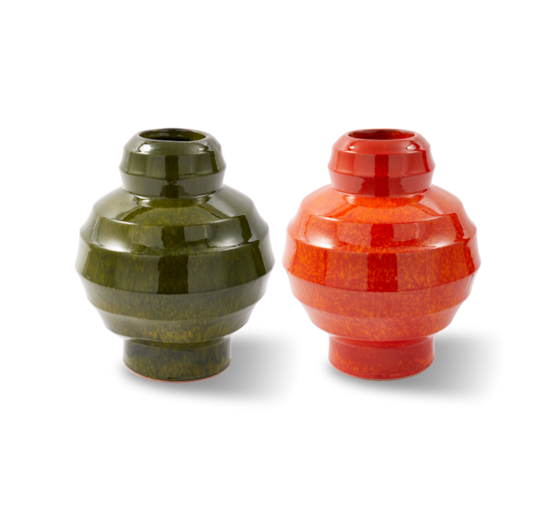 SUMO PLANT POT Vase orange