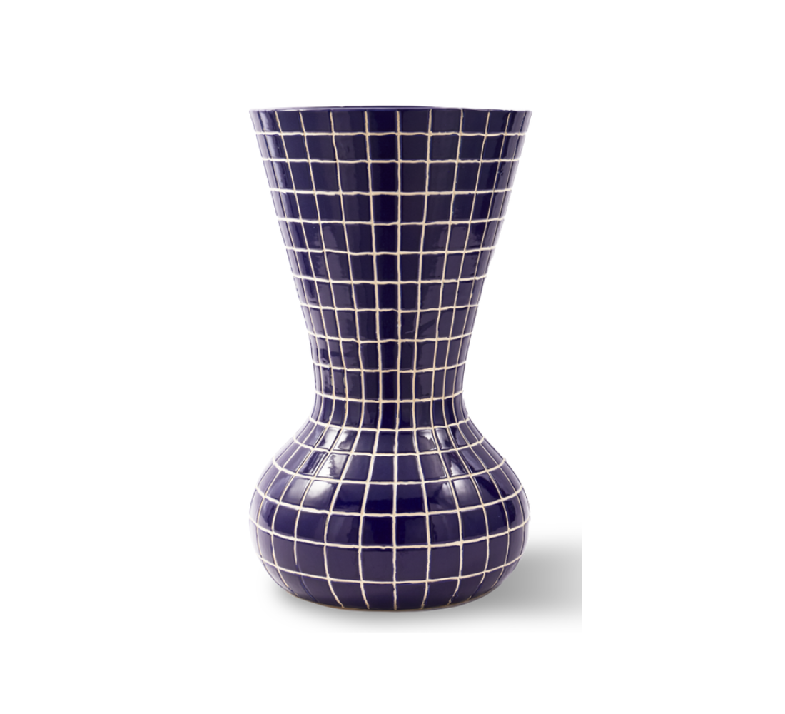 HAMAM dark blue vase