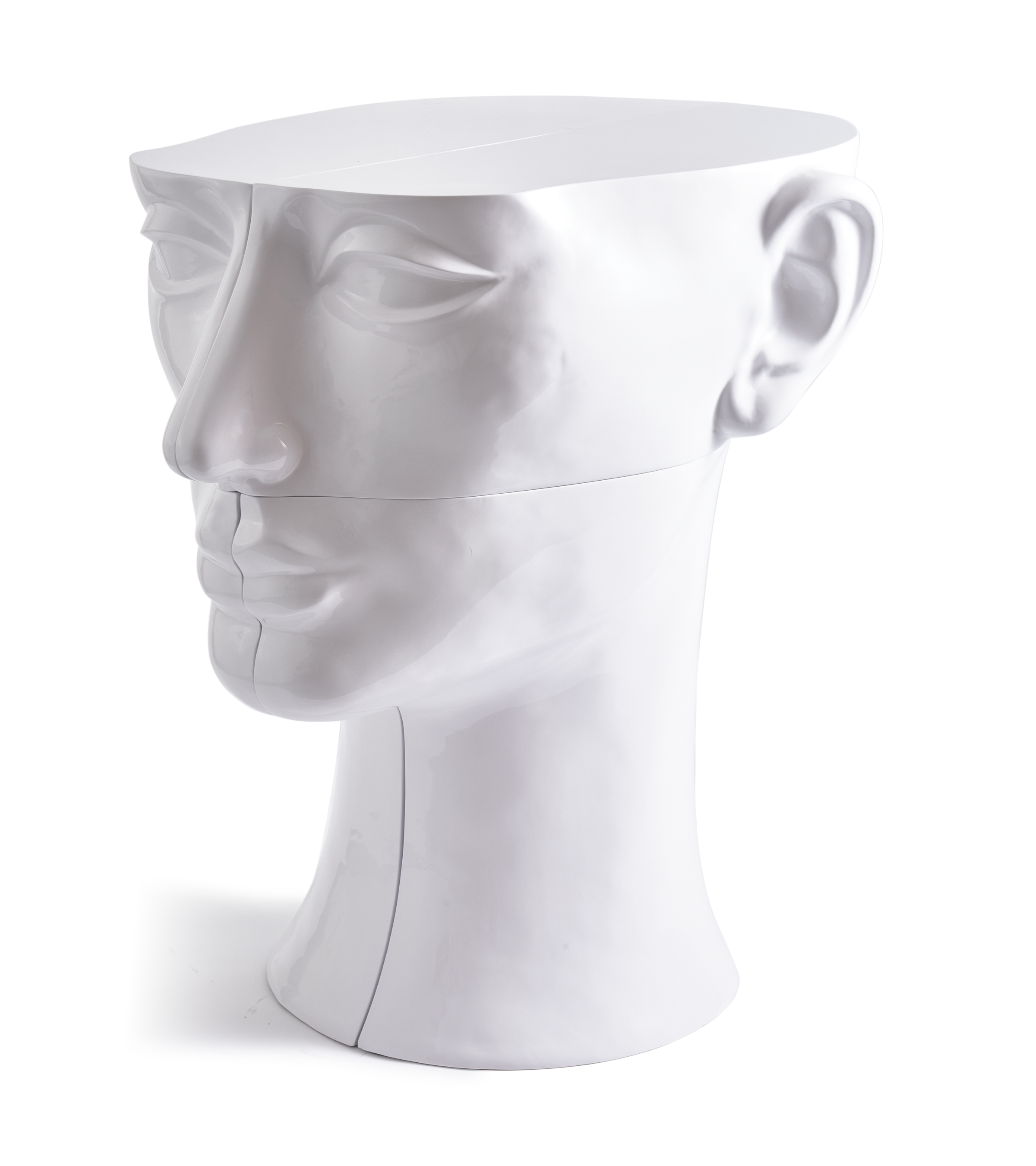 Modularer Couchtisch HEAD weiß