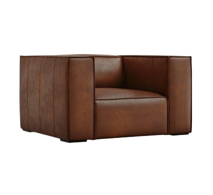Leather armchairs