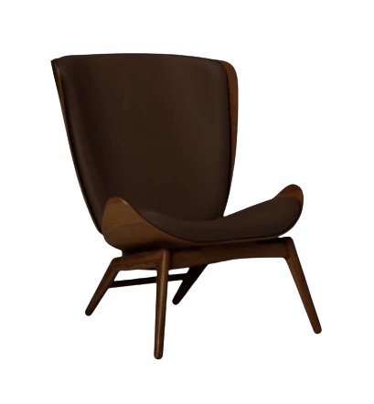 Brown armchairs