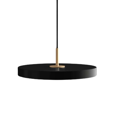 Black pendant lamps