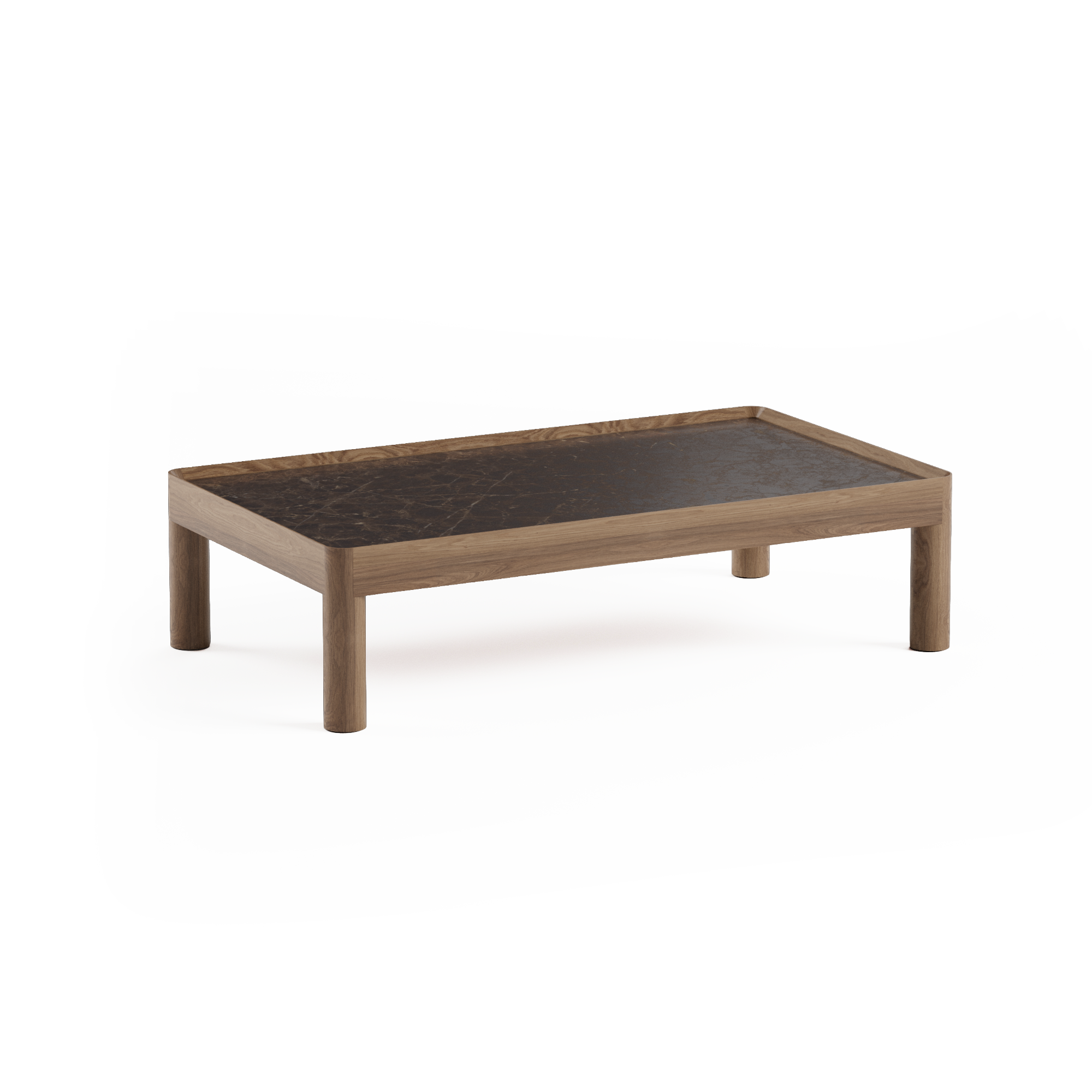 Couchtisch INSET LOW Eiche