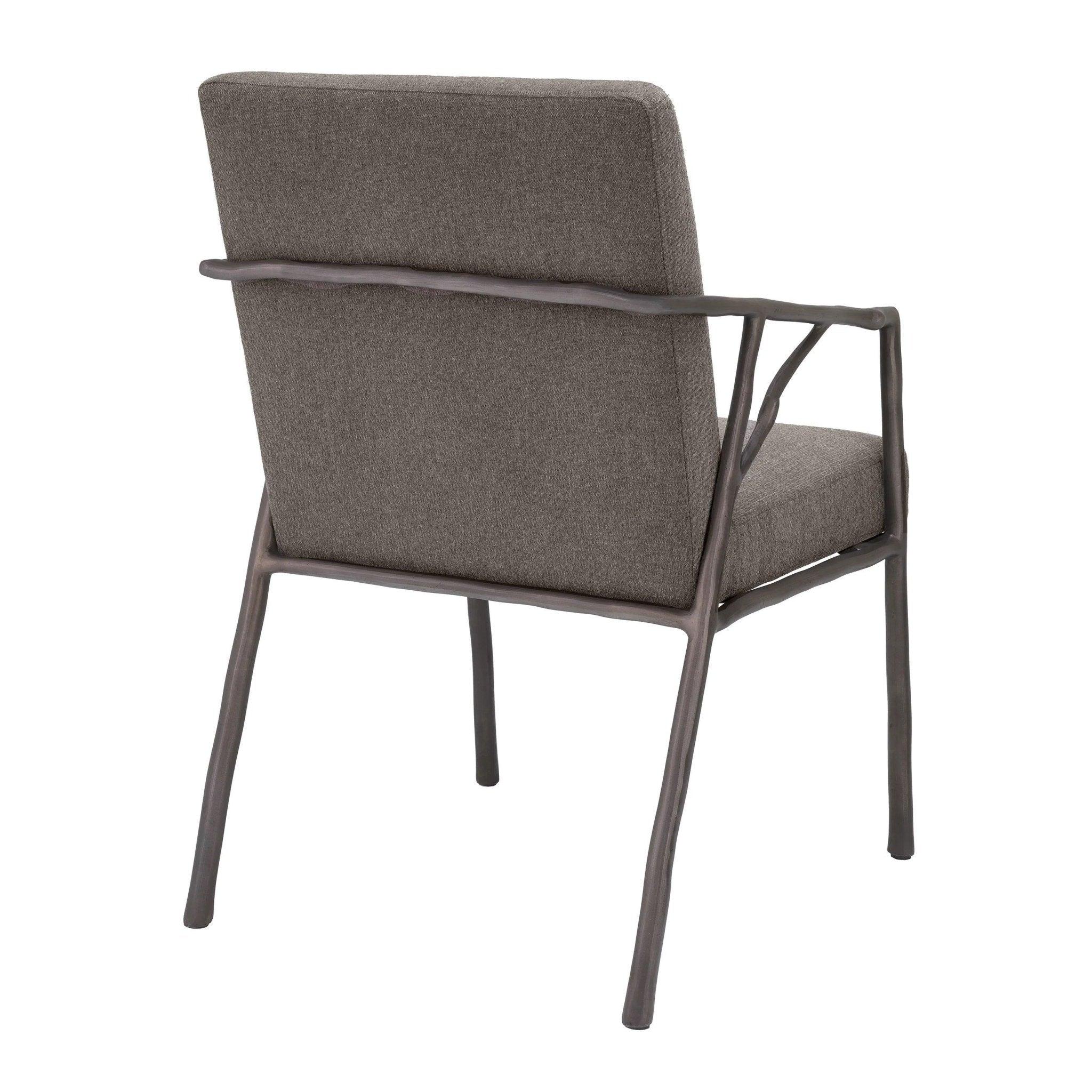 Krzesło ANTICO brązowy z brązową podstawą Eichholtz    Eye on Design