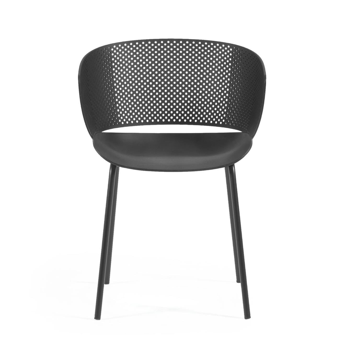 Krzesło ogrodowe YERAY czarny La Forma    Eye on Design