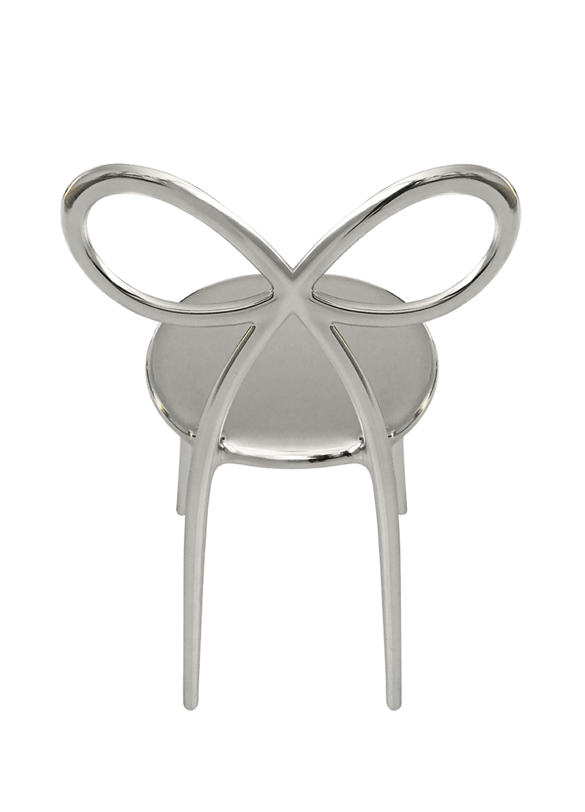 Krzesło RIBBON srebrny Qeeboo    Eye on Design