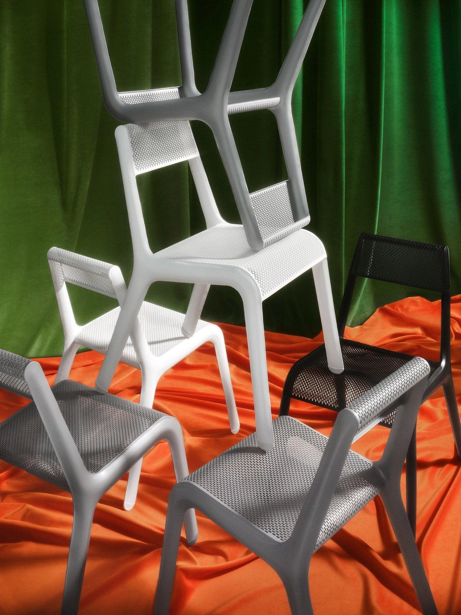 Krzesło ULTRALEGGERA kamienny szary mat – Zieta Studio