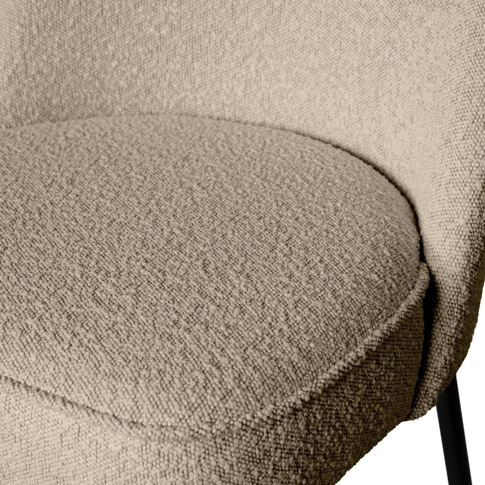 Krzesło VOGUE boucle beżowy Be Pure    Eye on Design