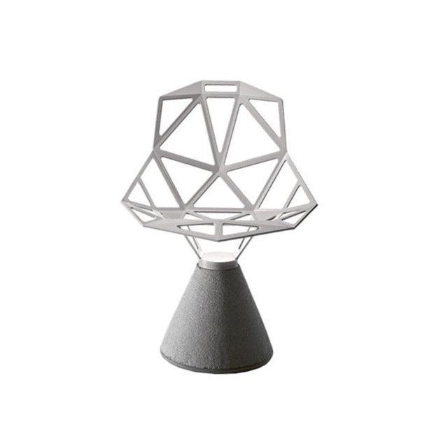Krzesło z betonową podstawą CHAIR_ONE jasnoszary Magis    Eye on Design