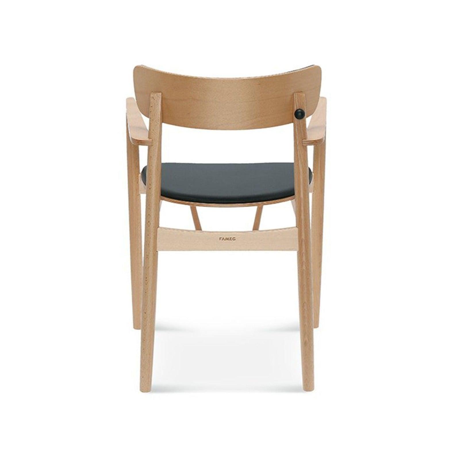 Krzesło z podłokietnikami NOPP B-1803/1 lite drewno bukowe Fameg    Eye on Design