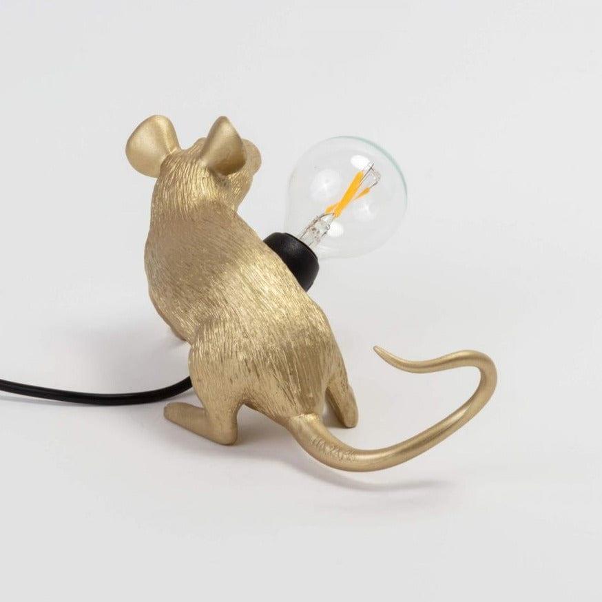 Lampa MOUSE MAC złoty Seletti    Eye on Design