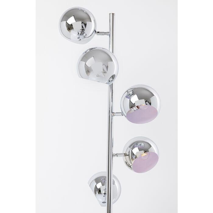 Lampa podłogowa 5-ramienna CALOTTA chrom - Eye on Design