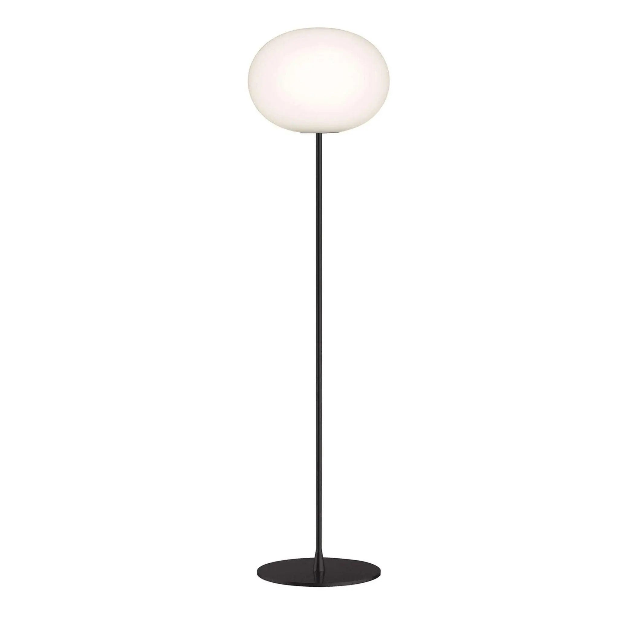 Lampa podłogowa GLO-BALL czarny matowy – Flos