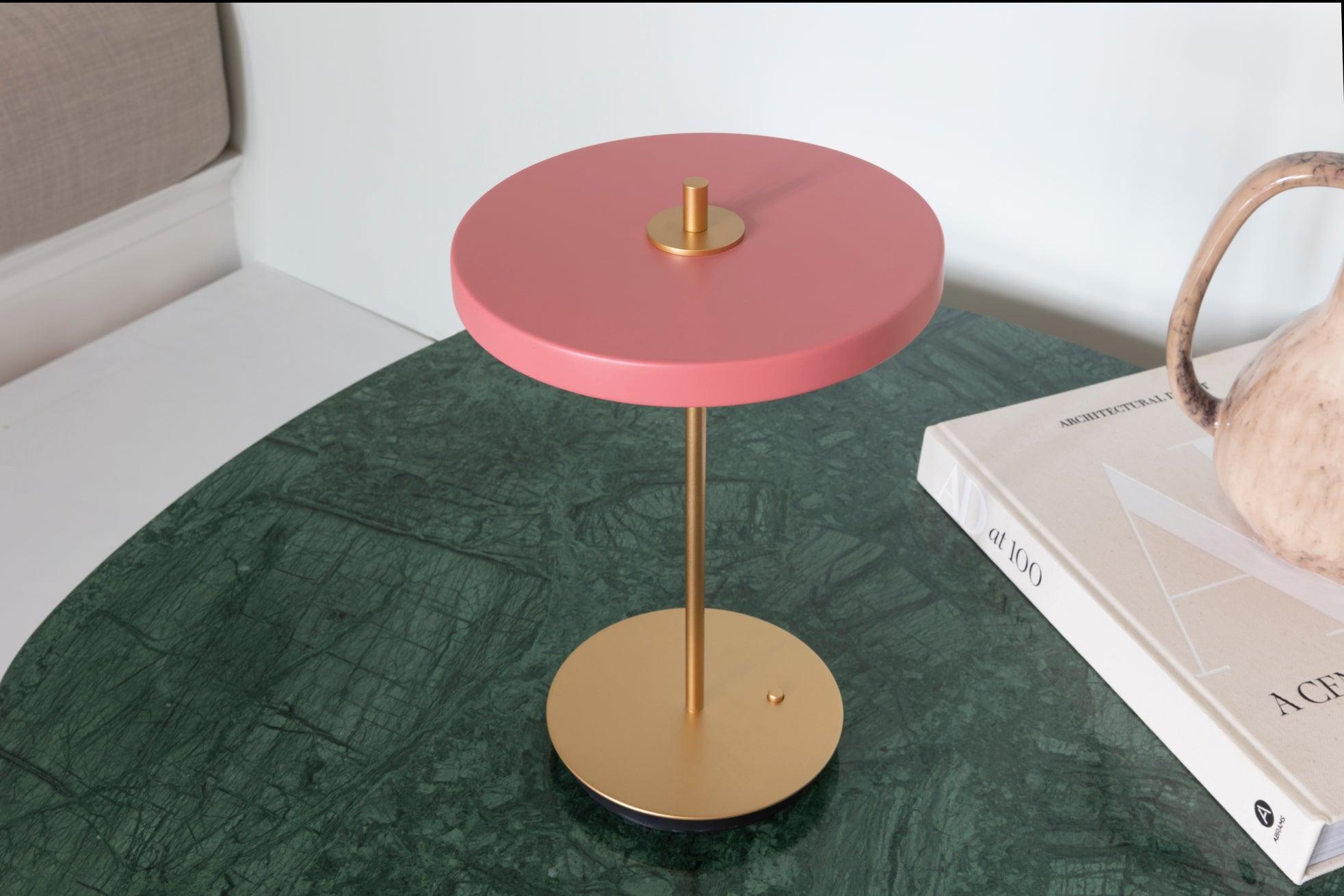 Lampa przenośna ASTERIA MOVE różowy – Umage
