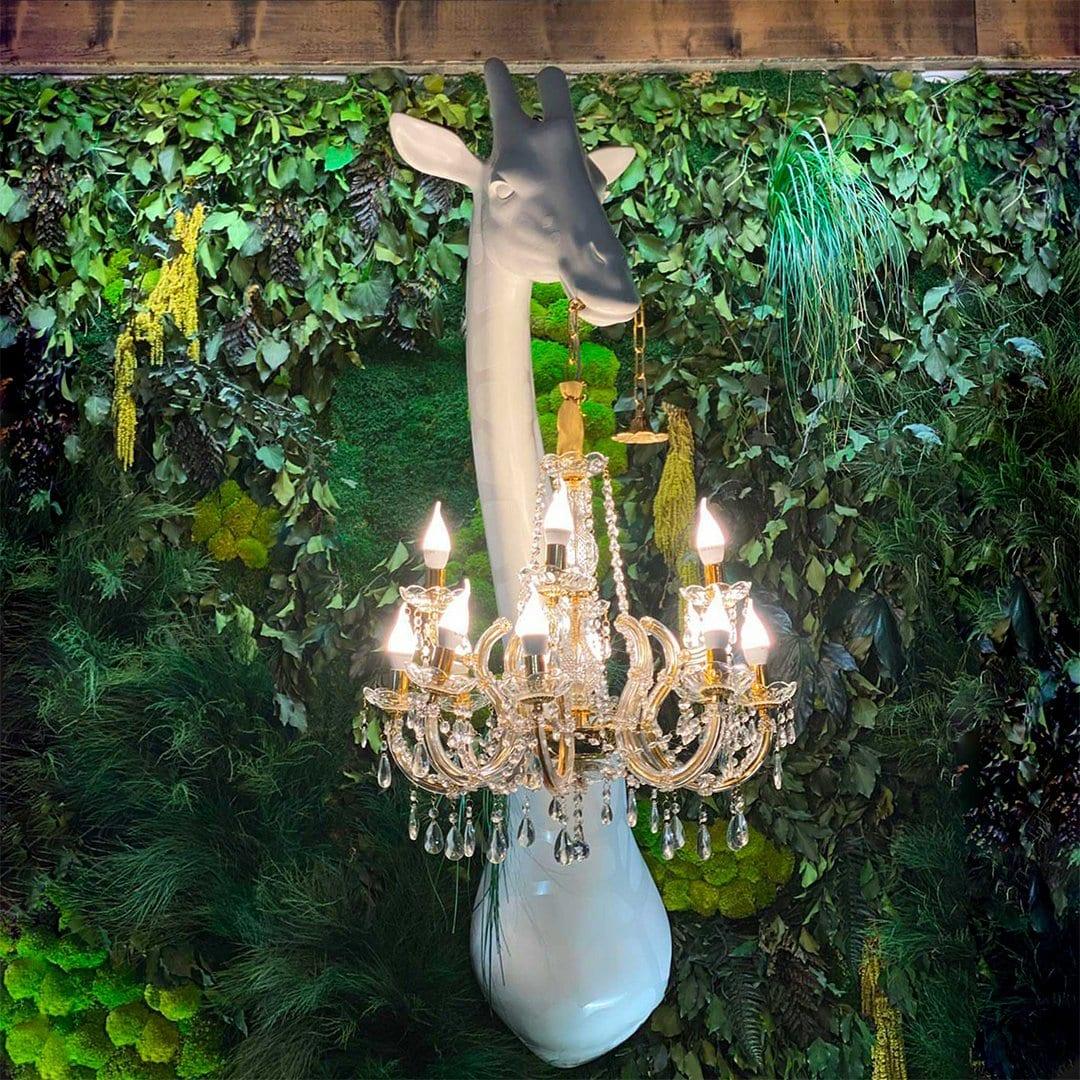 Lampa ścienna GIRAFFE IN LOVE biała Qeeboo    Eye on Design