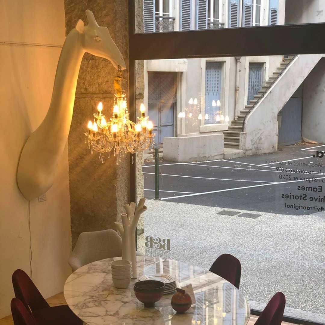 Lampa ścienna GIRAFFE IN LOVE biała Qeeboo    Eye on Design