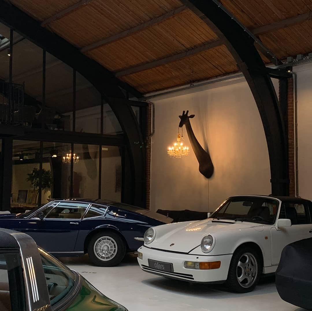 Lampa ścienna GIRAFFE IN LOVE czarna Qeeboo    Eye on Design