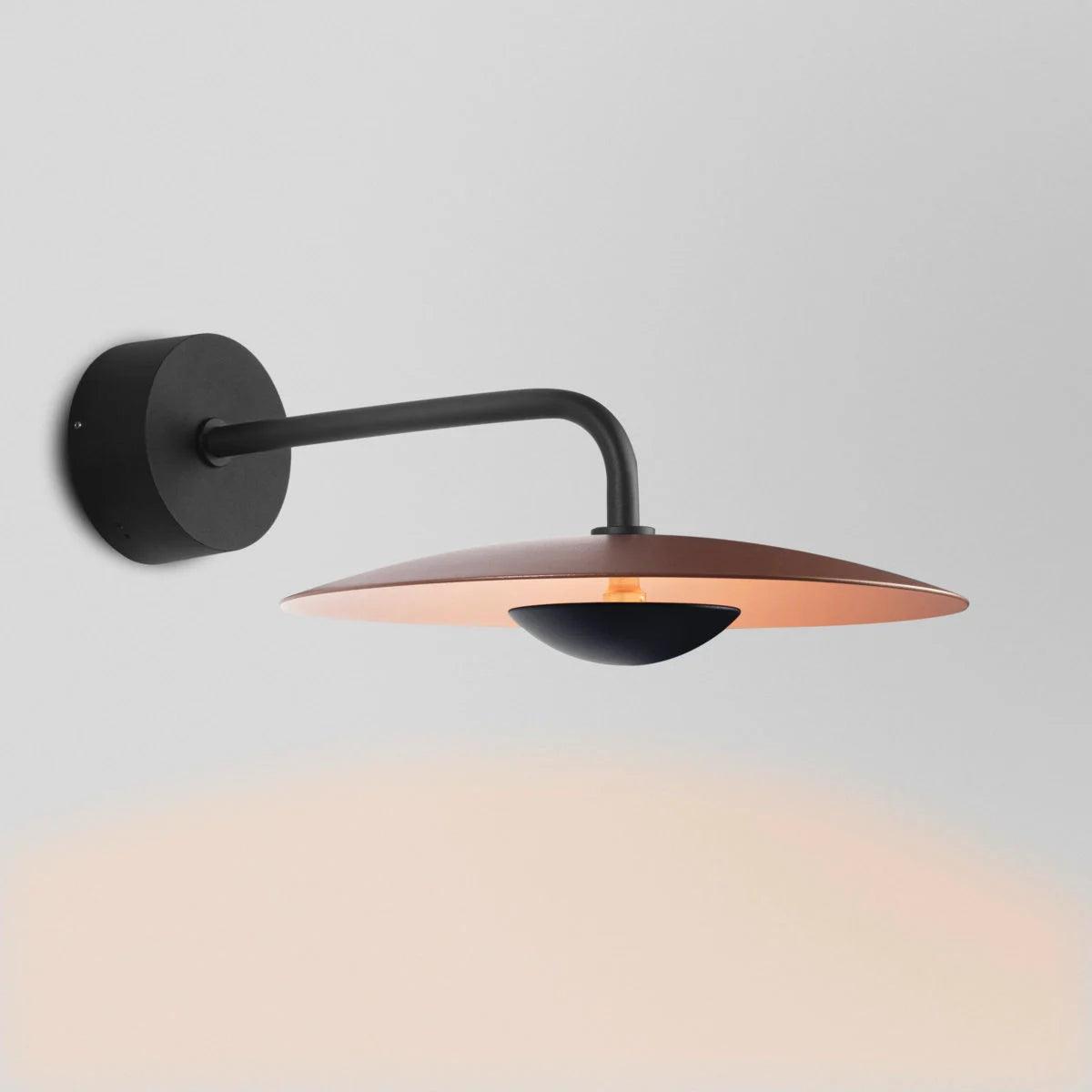 Lampa ścienna zewnętrzna GINGER rdzawobrązowy Marset    Eye on Design