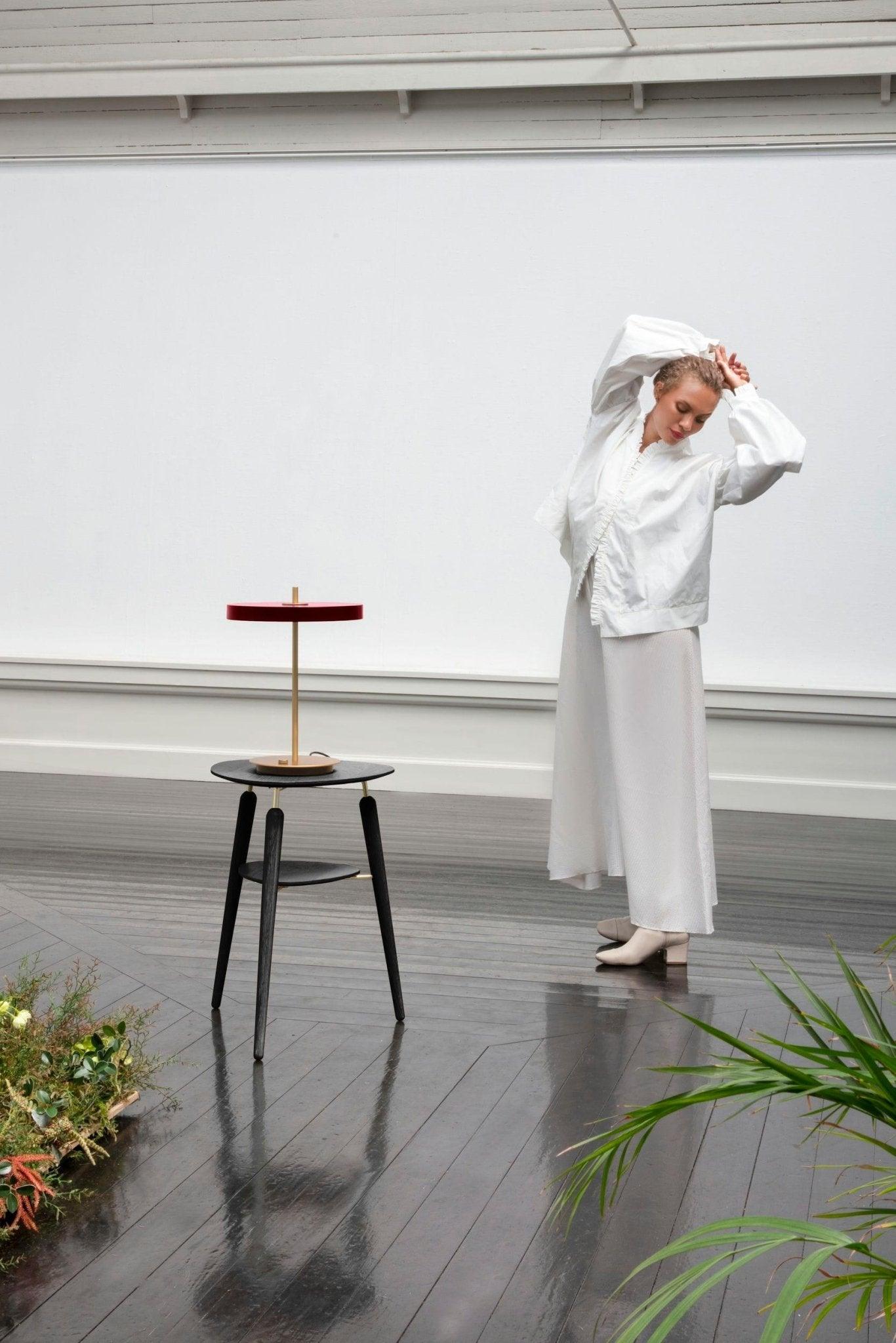 Lampa stołowa ASTERIA TABLE rubinowy – Umage