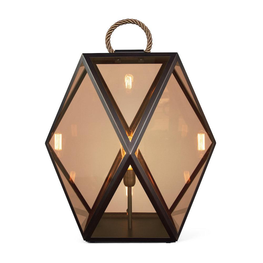 Lampa stołowa MUSE satynowy brąz – Contardi