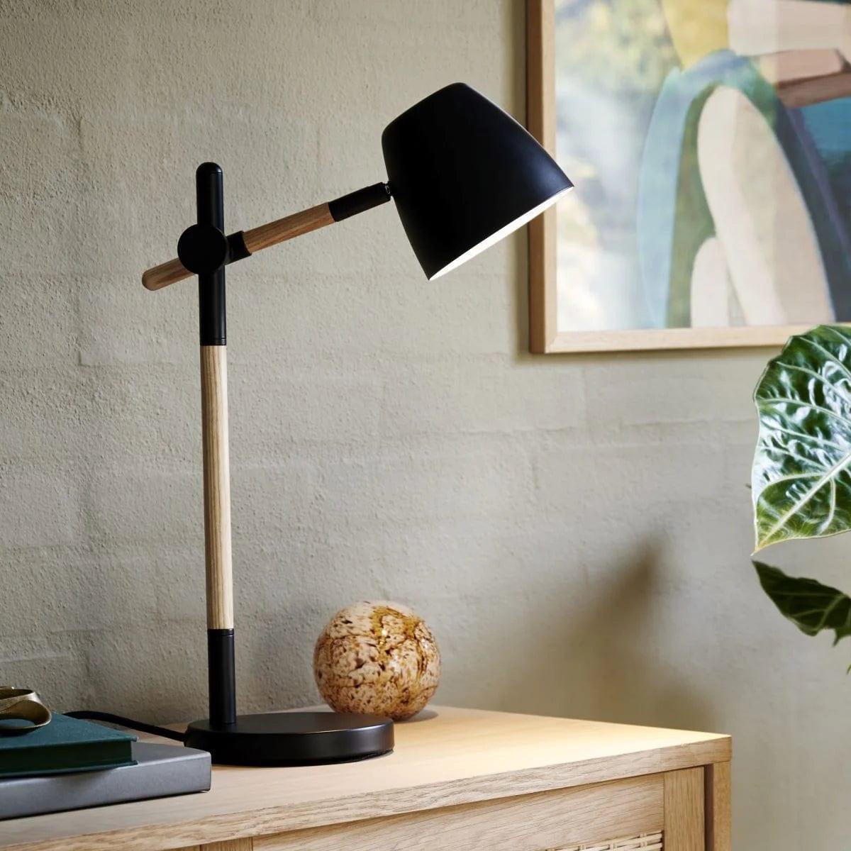 Lampa biurkowa THEO czarny – Nordlux