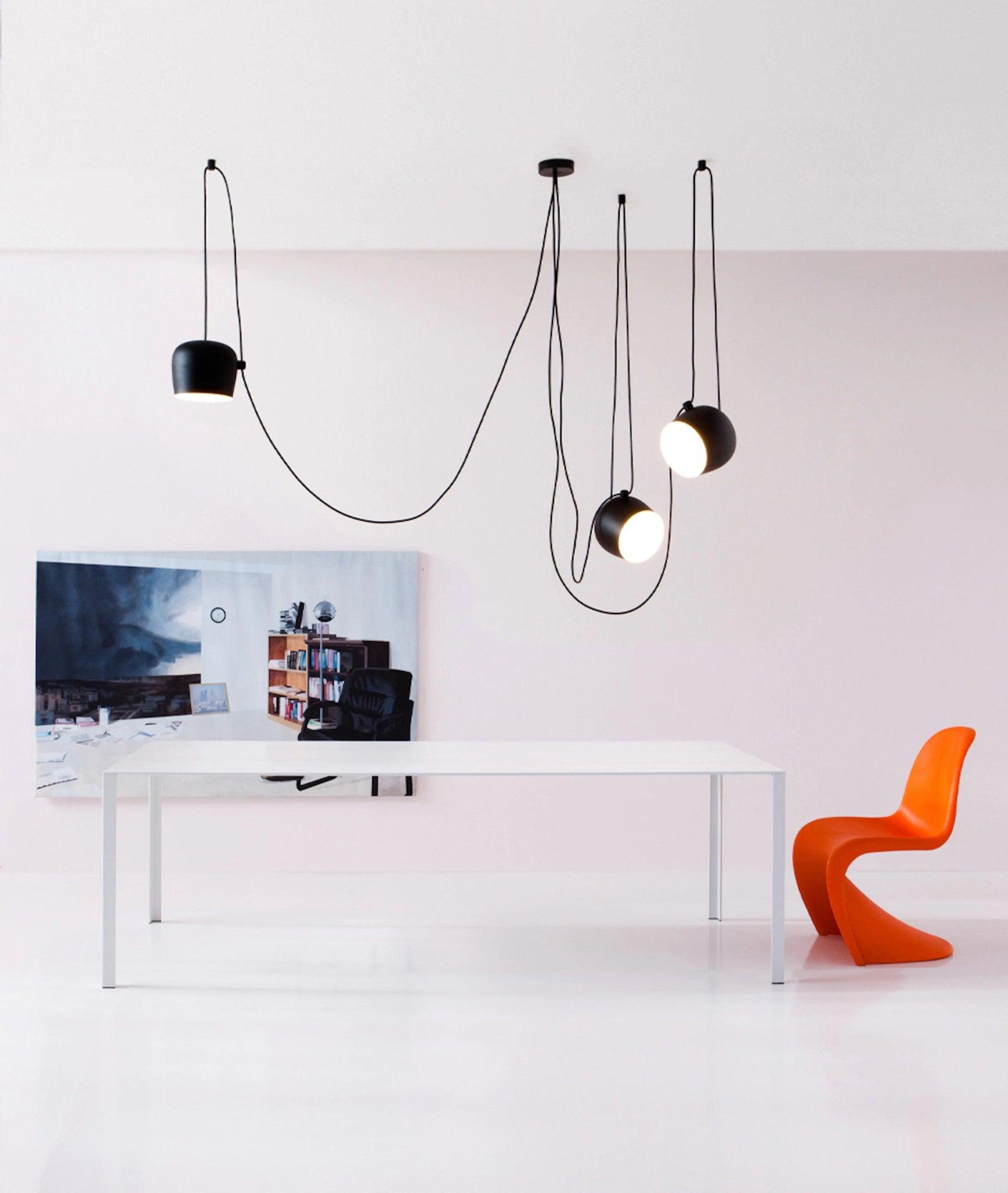 Lampa wisząca AIM czarny Flos    Eye on Design