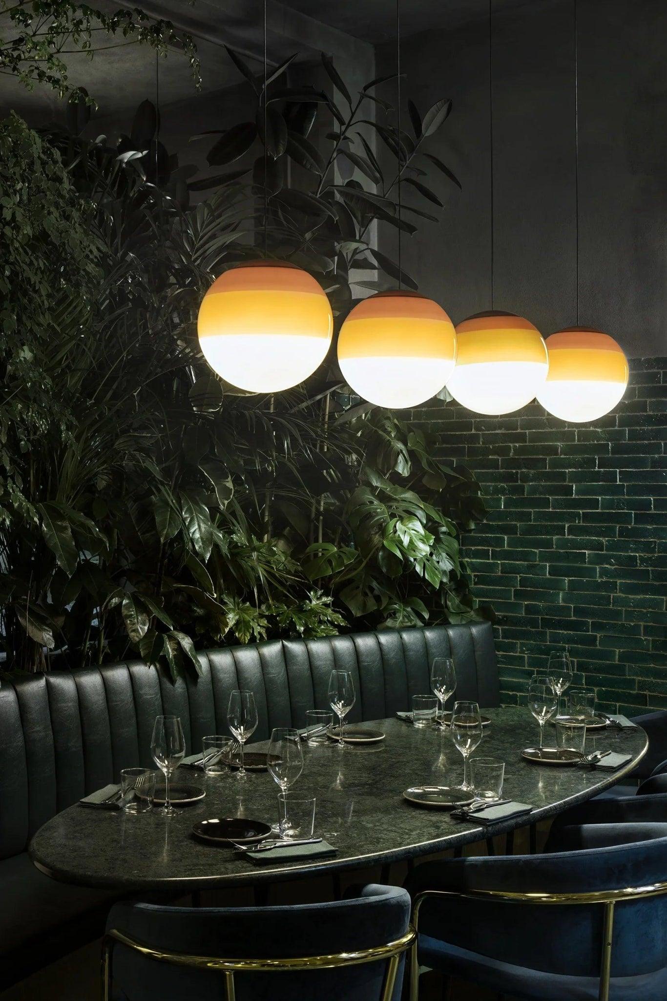 Lampa wisząca DIPPING zielony Marset    Eye on Design