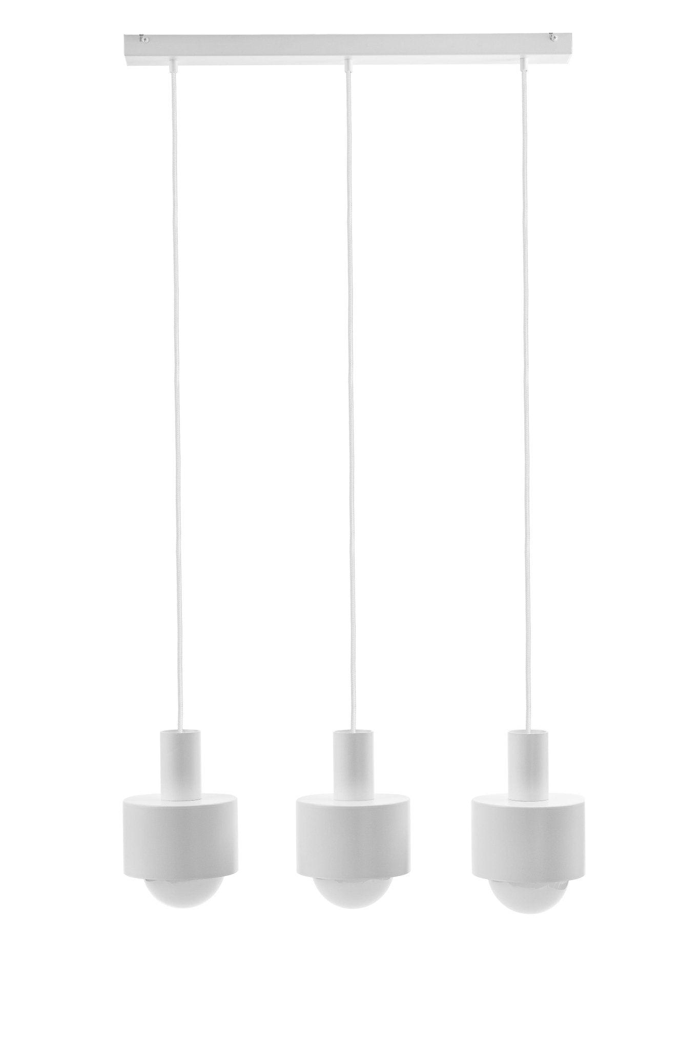 Lampa wisząca ENKEL TRE biały – Ummo