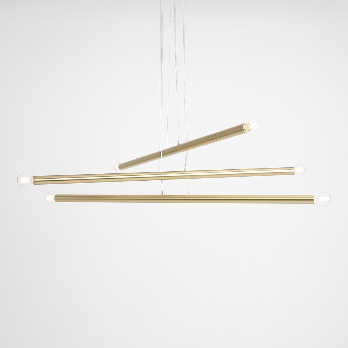 Lampa wisząca TUBO mosiężny Artera    Eye on Design