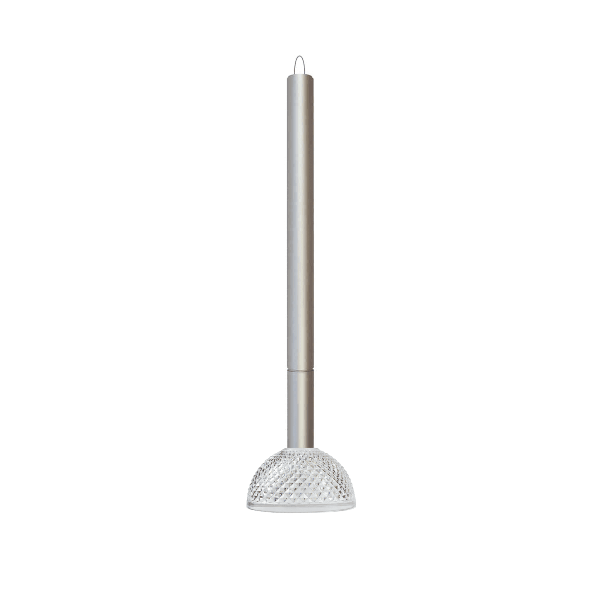 Lampa wisząca zewnętrzna TENEBRA BATTERY srebrny – Contardi