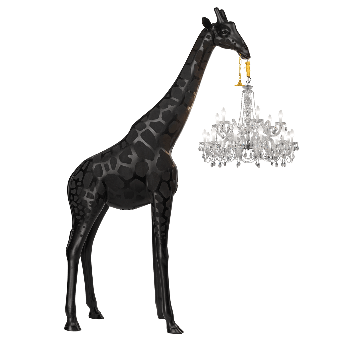 Lampa zewnętrzna GIRAFFE IN LOVE XL czarny Qeeboo    Eye on Design
