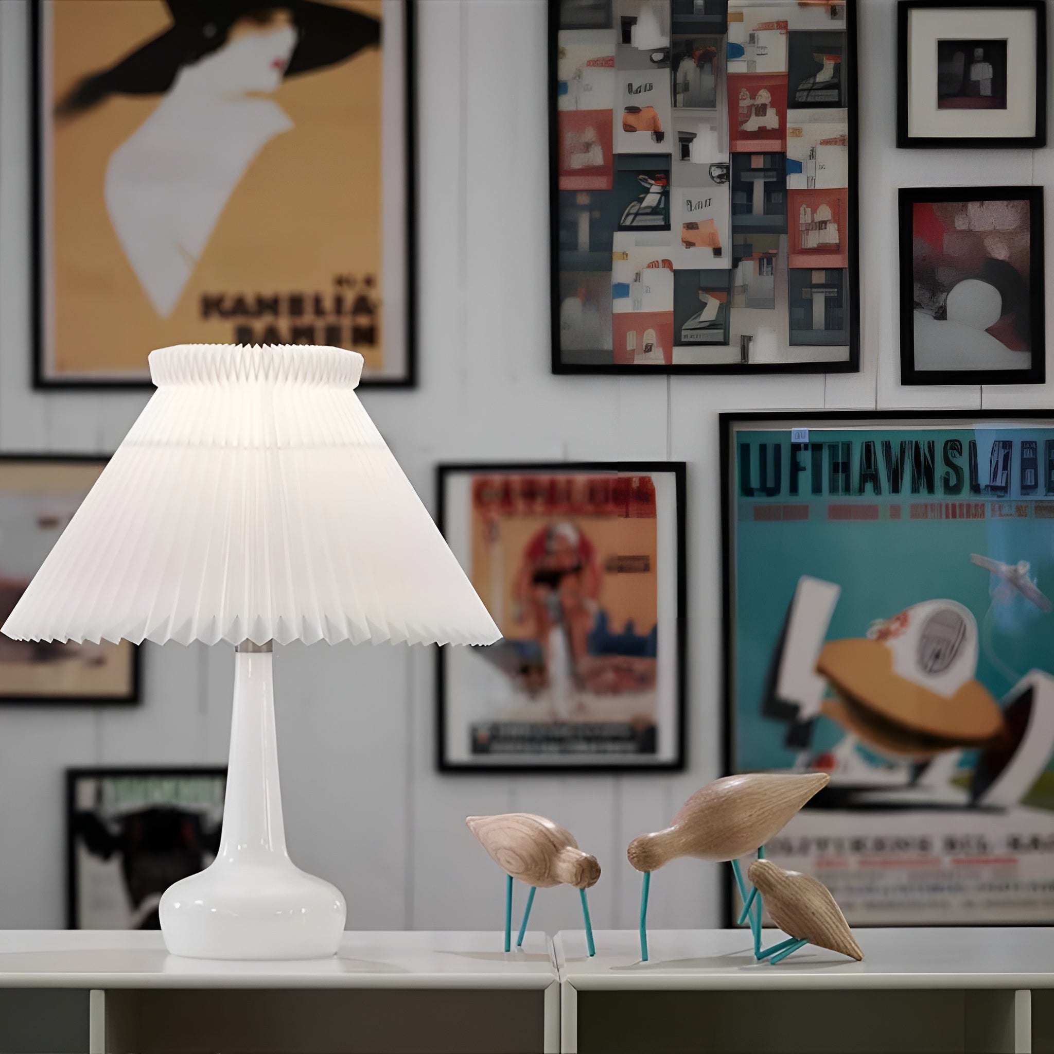 Tischlampe MODELL 311 weiß