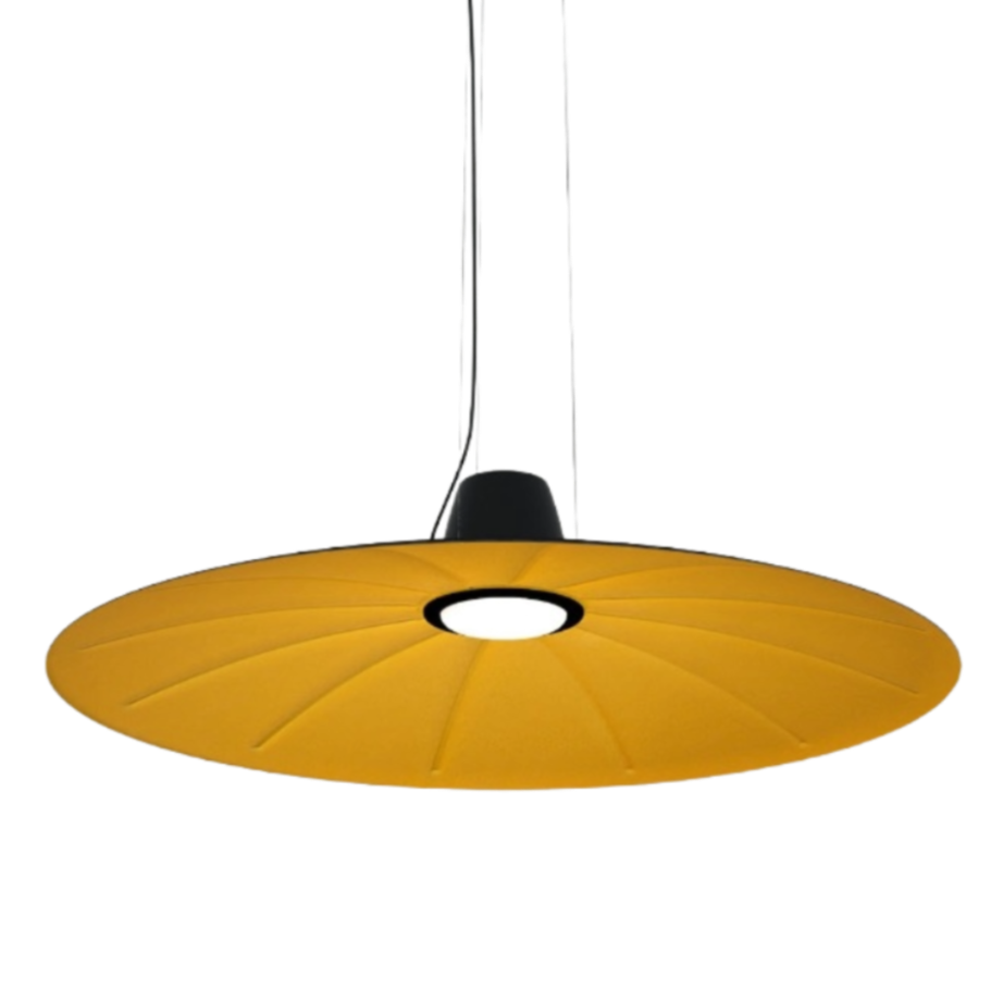 Lampa wisząca LENT żółty