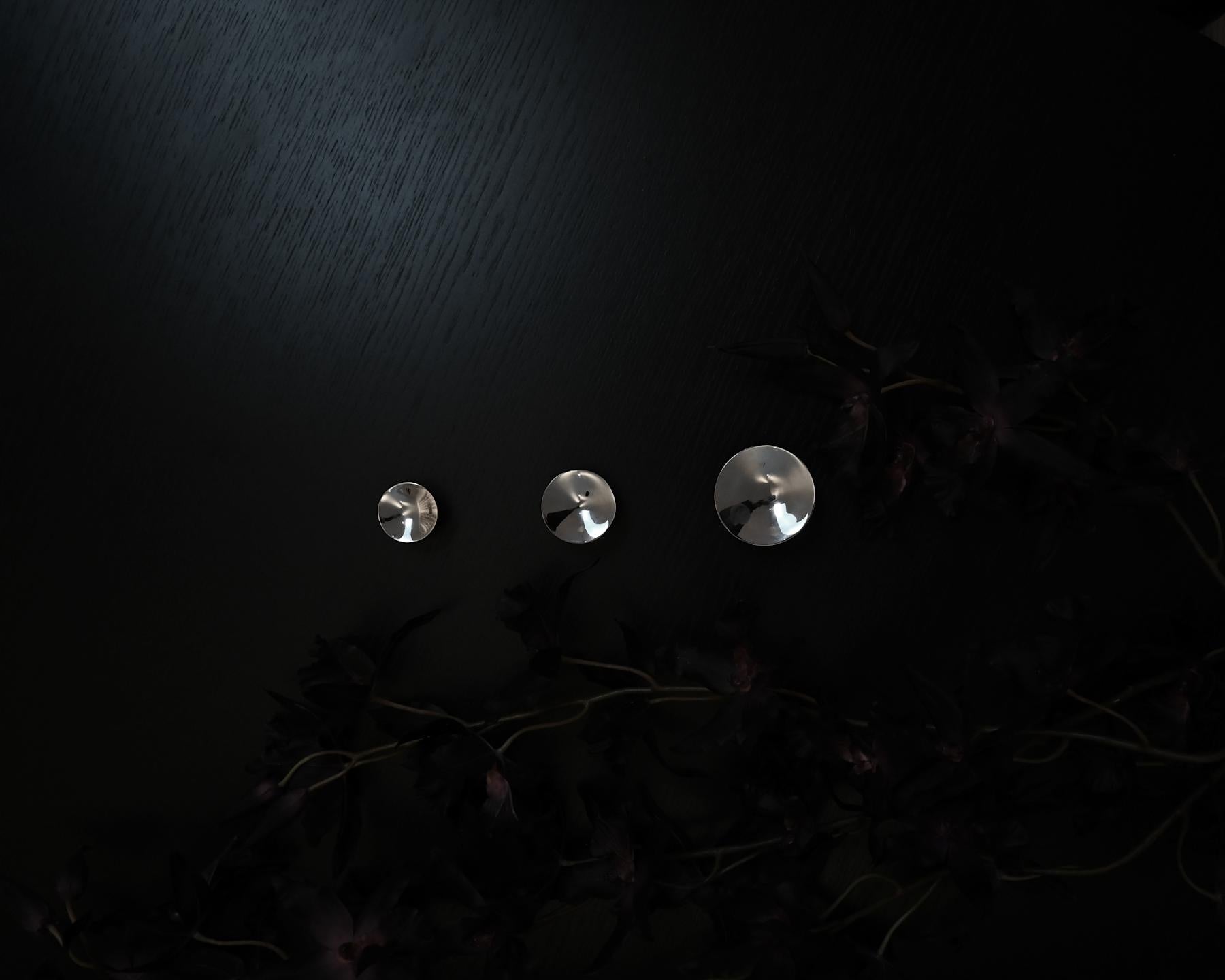 HIHAT silver shiny knobs