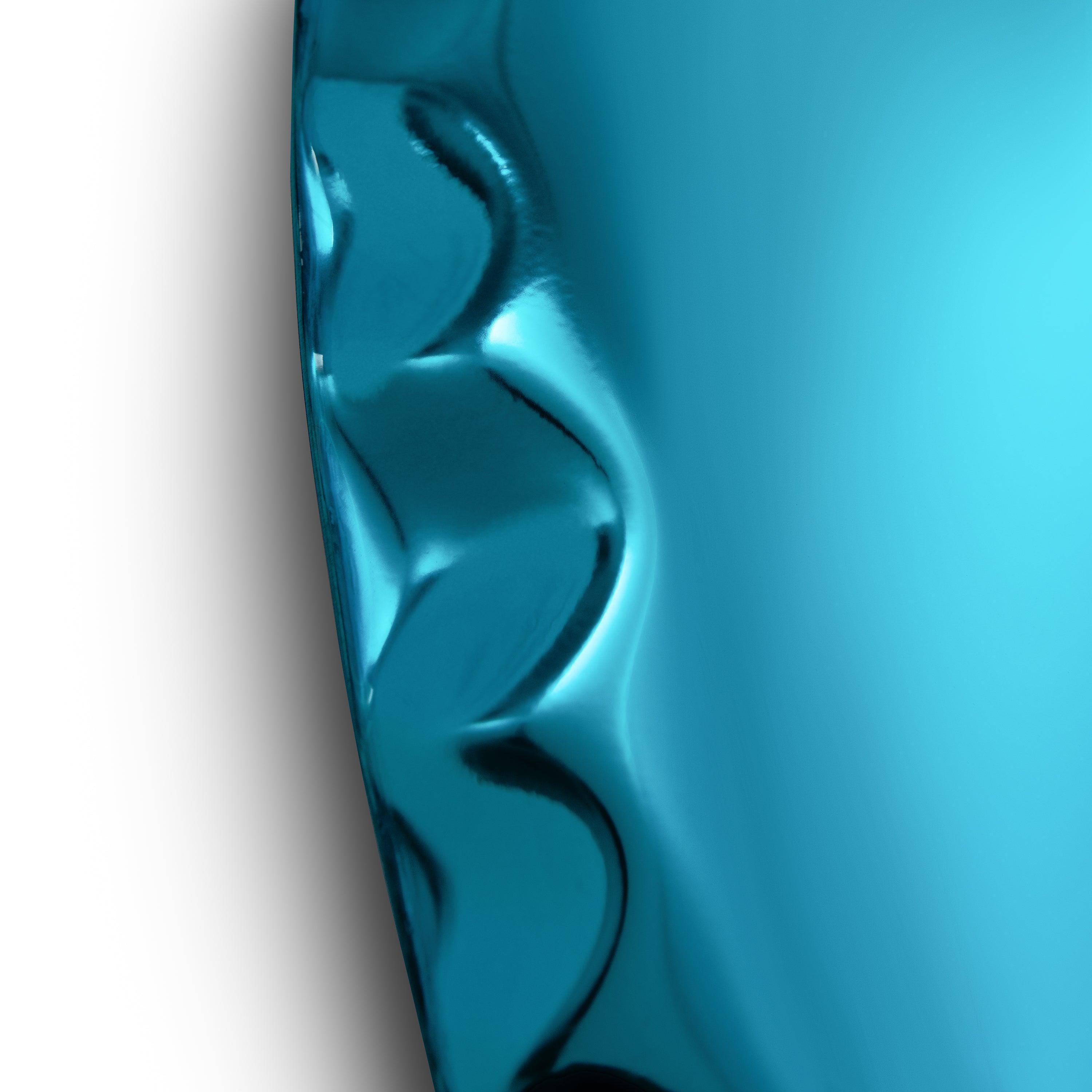 Lustro OKO gradient szafir Zieta Studio    Eye on Design