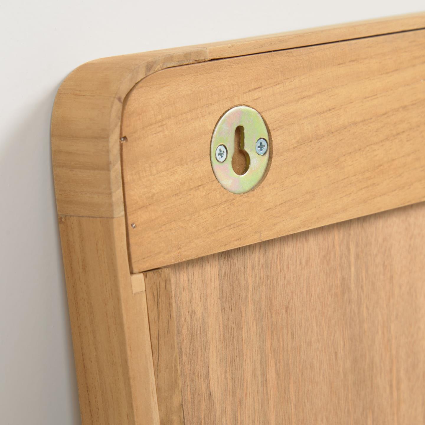 Lustro SHAMEL lite drewno tekowe La Forma    Eye on Design